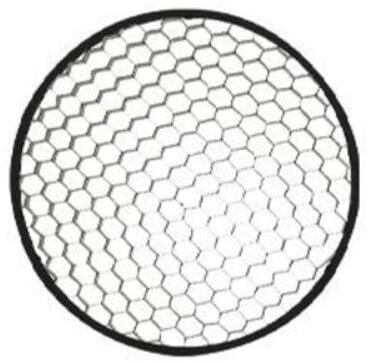 Brumberg MAXI Wabenraster zu LED-Schienenstrahler MAXI, schwarz (81397182)