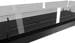 INfire Dreiseitiger Bioethanol Einbaukamin Inside U1000.2, Inhalt 2 Liter, 1000x500x300mm, stahl, schwarz (INSIDE U1000.2)