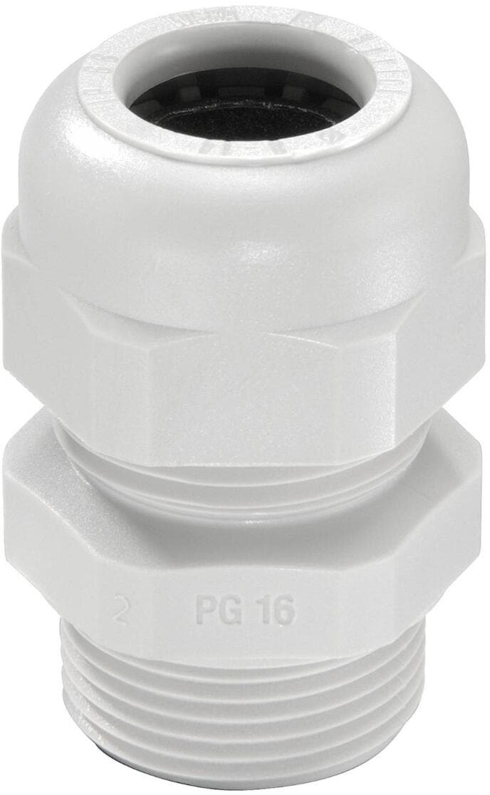 Wiska SKV 7 LG Kabelverschraubung, PG7, Kunststoff, lichtgrau (10066400)