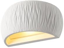 SLV PLASTRA CURVED CURTAIN Indoor Wandaufbauleuchte, QT-DE12, weiß (1004732)