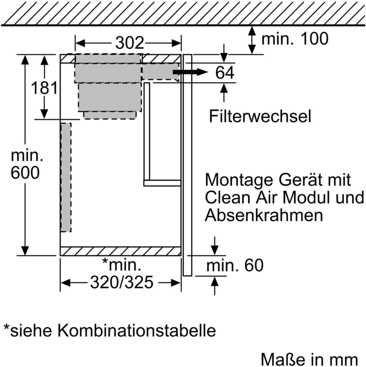 Siemens LZ46600 Absenkrahmen Elektroshop Wagner | Flachschirmhauben