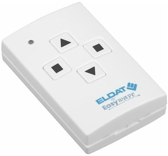 ELDAT RT30E5004-01-02K Handsender 4-Kanal, 4x IMPULS 2x EIN/AUS weiß glänzend