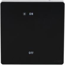 M-E Cuveo CT-W1-S Funk-Wandtaster, 1-Kanal, schwarz (55050)