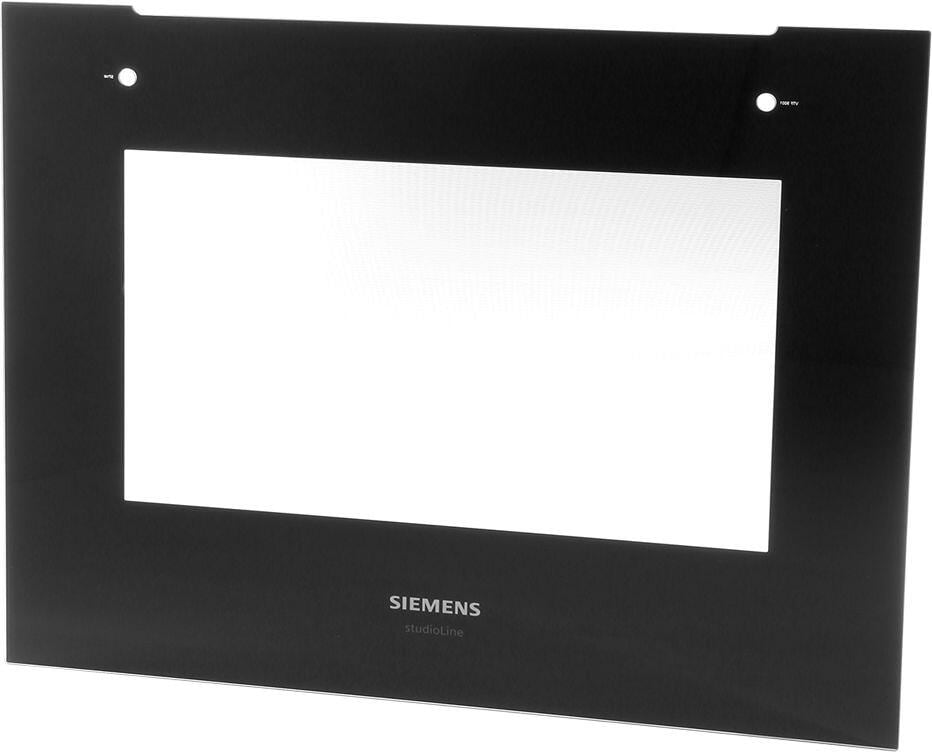 Bosch Siemens 20005569 Frontglasscheibe, für 60 cm Geräte, schwarz