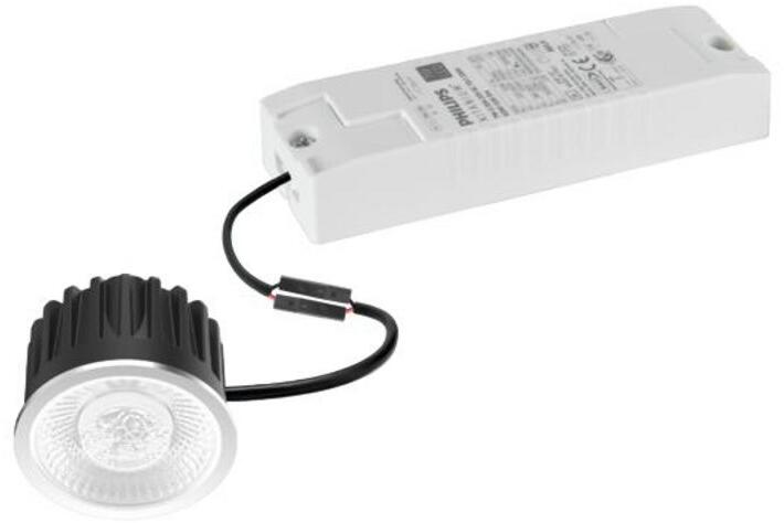 Brumberg ROTI Set LED-Einsatz mit Linsenoptik, Konverter, 350 mA, 7,2-7,5 W, 50°, 970 lm, 2700K/3000K/4000K, DALI-2 dimmbar (12988503)