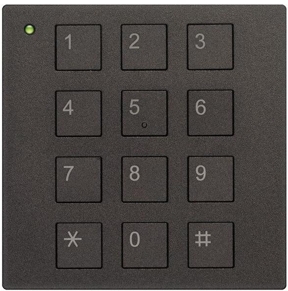 TCS AMI12430-0080 BCM Codeschlossmodul NL, Serie AMI, schwarz