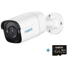 Reolink P320 5MP PoE IP-Kamera mit Personen-/Fahrzeugerkennung, Intelligente Personen-/Fahrzeugwarnungen, 100 Fuß Nachtsicht, weiß