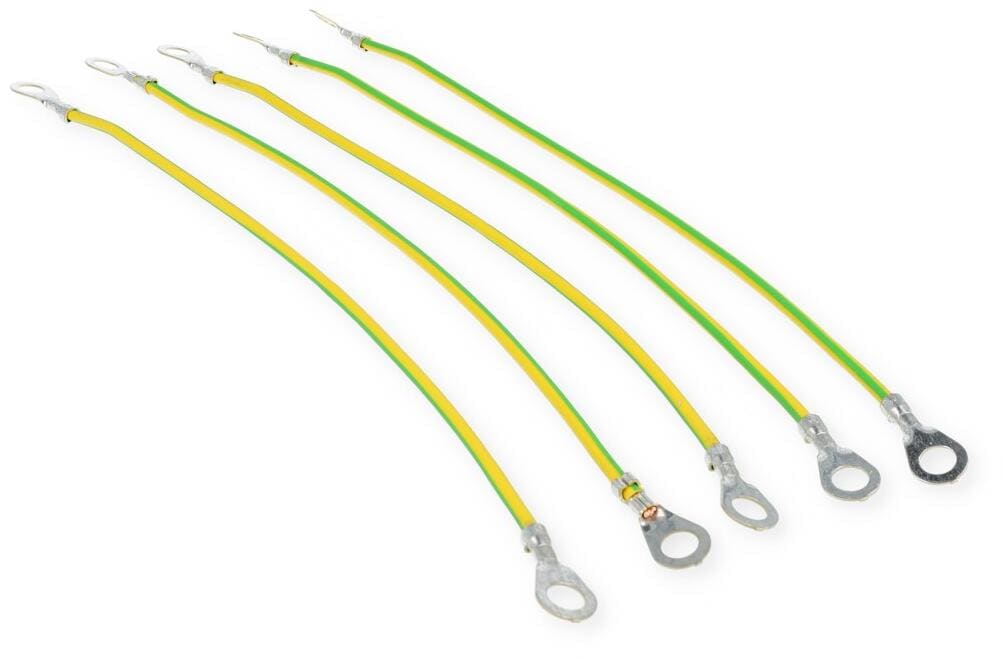 Rittal SZ 2567.000 Erdungsband, Anschluß: M8-M8, für Querschnitt 4 mm², L: 300 mm, 1 VE/Pack = 5 Stück