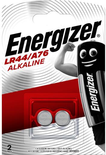 Energizer A76 Batterie, 2 Stück, 1,5V, 280 mAh
