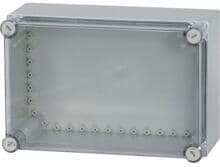 Eaton CI43X-150 Isolierstoffgehäuse, 250x375x175mm, glatte Seiten, lichtgrau (024646)