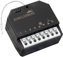Schellenberg Funk-Empfangsmodul zur Steuerung von Rollladen-, Raffstore,- und Markisenmotoren, anthrazit (20017)