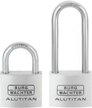 Burg Wächter 770 Alutitan Zylinder-Vorhängeschloss, Aluminium