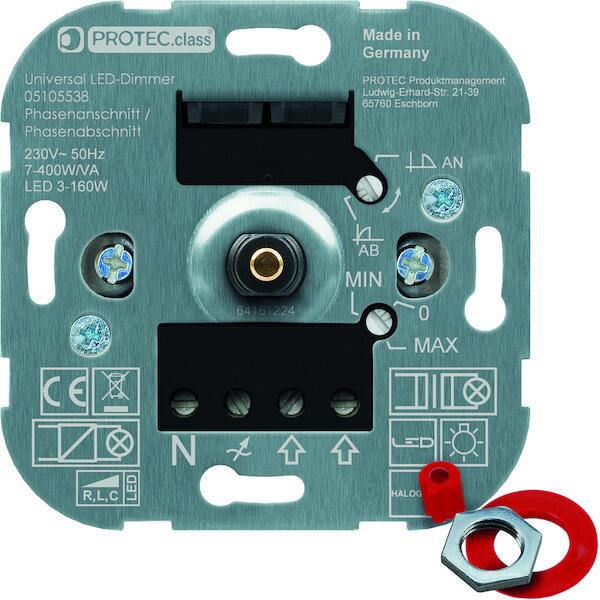 Protec.net PTAE Telefondose AP 3x6NFN Cremeweiß Elektroshop Wagner