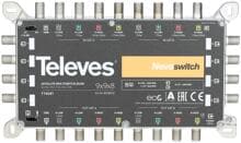 Televes MS98NCQ NEVO Multischalter, quadtauglich, 9 Eingänge, 8 Ausgänge (714201)
