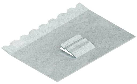 Niedax TPH60 Trennprofilhalter, Kanaltiefe 59mm bandverzinkt DIN EN 10346