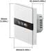 Aqara Display-Schalter V1, Zigbee, Bluetooth, weiß (WS-K02D)