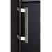DOMO DO91124 Stand Kühlschrank mit Gefrierfach, 55 cm breit, 108L, schwarz matt
