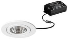 Brumberg ITANSA BBxx LED-Einbaudownlightset inkl. Konverter, schaltbar, V4A, IP54, max. 6W, starr, Edelstahl