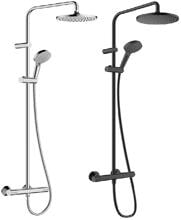 hansgrohe Vernis Blend Duschsystem 200 1 Strahlart, mit Thermostat, Kunststoff, 15,2 l/min, 205mm