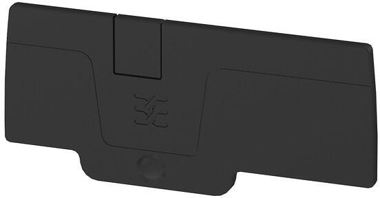 Weidmüller AEP 3C 4 BK A-Reihe, Abschlussplatte, schwarz (2486640000)