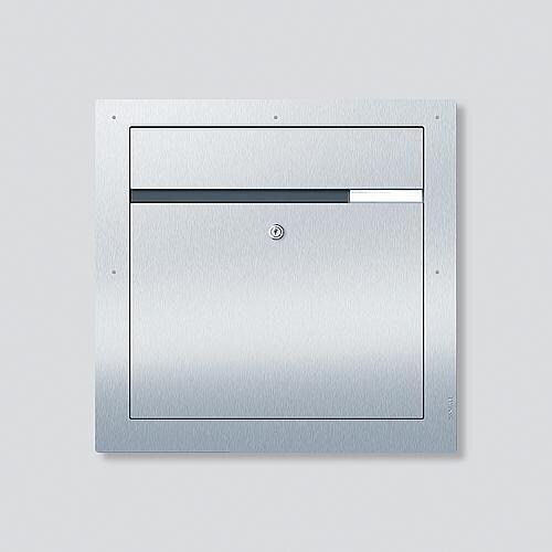 Siedle F CL BF3 01 Briefkasten frontseitige Entnahme Siedle Classic, Edelstahl gebürstet (210007721-00)
