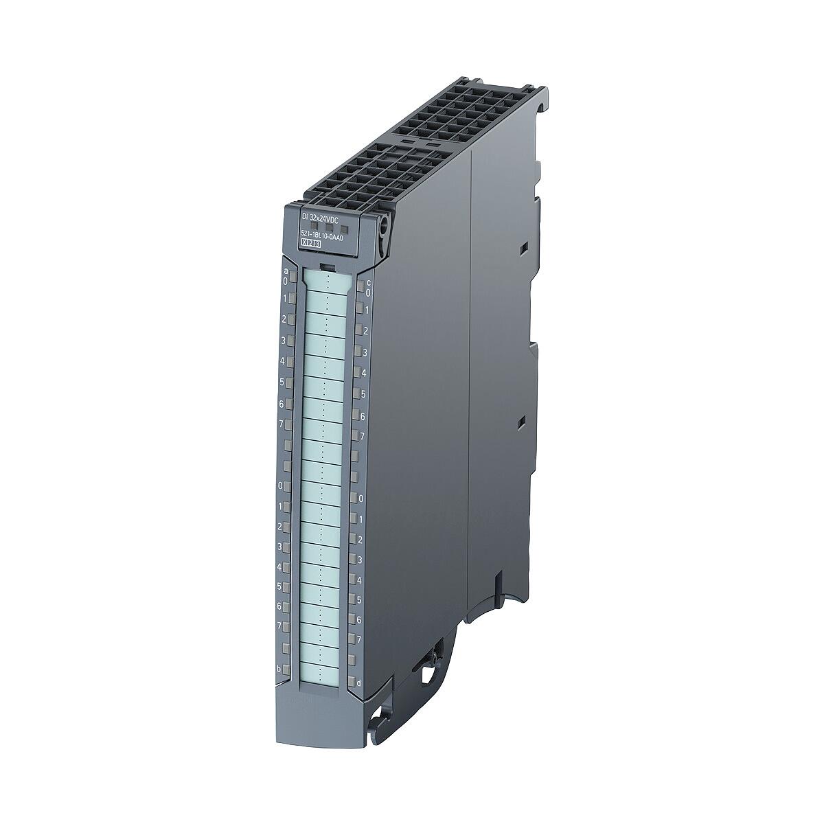 Siemens 6ES7521-1BL10-0AA0 SIMATIC S7-1500, Digitaleingabemodul, DI 32xDC 24V BA, 32 Kanäle in Gruppen zu 16, Eingangsverzögerung typ. 3,2ms, Eingangs