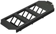 EasyLan Bodentank Basic GB2 3x3 Keystone RAL9005, schwarz (ABGECO33)