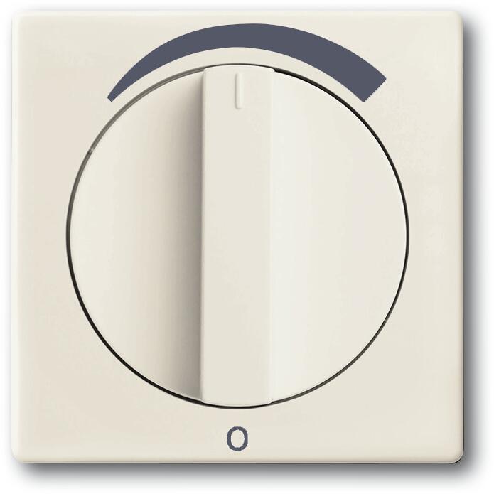 Busch-Jaeger 1740 DR/03-82 Zentralscheibe mit Drehgriff, mit Aufdruck, elfenbeinweiß (2CKA001710A3807)