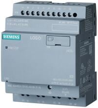 Siemens 6ED1052-2CC08-0BA2 LOGO! 24CEo, Logikmodul, ohne Display, SV/E/A: 24V/24V/24V trans., 8DE (4AE)/4DA, SP. 400 Blöcke, modular erweiterbar, Ethernet, integr. Web-Server, Datalog