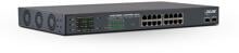 InLine PoE++ Gigabit Netzwerk Switch 16 Port, 1Gb/s, 2xSFP,19"1HE(inkl. Winkel) (32316P)