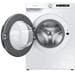 Samsung WW90T504AAWCS2 9kg Frontlader Waschmaschine, 60 cm breit, 1400 U/Min, AquaStop, WIFI, AI Control, Ecobubble, Nachlegefunktion, Kindersicherung, weiß