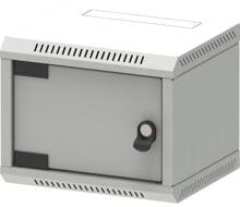 Triton RBA-04-CS3-CAX-C1 10" Wandschrank 4HE, mit Vollblechtür, grau (RBA-04-CS3-CAX-C1)