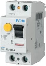Eaton PXF-16/2/001-A FI-Schutzschalter, 16A, 2-Polig, 10mA, Typ A (236726)