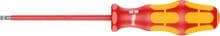 Wera 160 i VDE-isolierter Schlitz-Schraubendreher, 6,5mm Klingenbreite, gelb rot (05006125001)