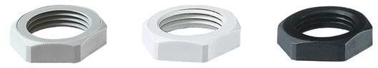 Jacob 50.263 PA7001 Sechskantmutter, M 63X1,5mm, grau