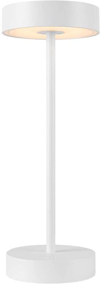 SLV VINOLINA Tischleuchte, Akku, Touch, IP54, 2700/3000K, weiß (1007360)