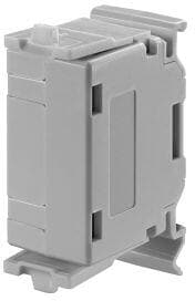 Rutenbeck (13910261) ClassEA-Kupplung REG,10GB-Durchführungskupplung, gerade, zur Befestigung auf einer DIN-Normschiene