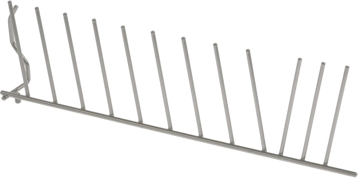 Bosch Siemens 00357050 Klappstachel, Klappstacheln hinten 450 f.Unterkorb,silber, für 8 Massgedecke, 12 Stacheln