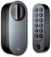 Aqara U200 Smartes Türschloss, Apple Home Key, schwarz (EL-D02D)