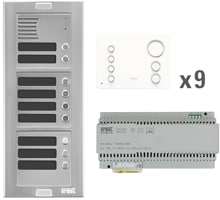 Grothe Audio Pre Pack 9 Wohneinheiten (A-2V-MIF-SS2-09WE)