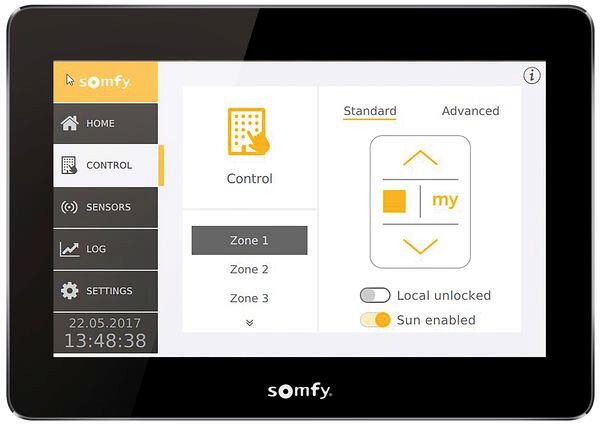 Somfy animeo IB+ TouchBuco 4 Zonen BACnet (1870474)