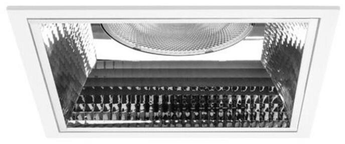 Brumberg Apollo Maxi LED-Einbaudownlight, 230 V AC, 50 Hz, 3.500 K, 20,5 W, 55°, CRI > 90, quadratisch, weiß (41644175)