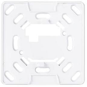 Siemens S 258/12 Montageplatte für Präsenzmelder UP 258Dx1, für 4x4 Boxen, RAL 9016 ähnlich, weiß (5WG1258-8AB12)