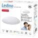 Ledino Altona MWHF3 LED-Deckenleuchte, 18W, HF-Sensor, 3000K, weiß (11200181002320)