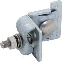 Dehn LH DQ 16 KBG 4.8 W STTZN/3 EBS 15.03.47 Leitungshalter St/tZn Klemmb. 4-8mm m. DEHNquick f. Prellleiter Rd16mm an Gab. (419750)