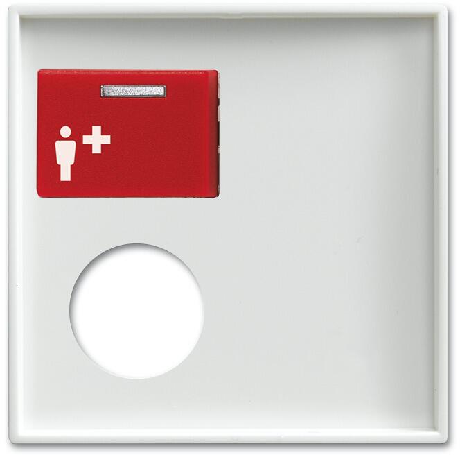 Busch-Jaeger 2548-071 E-914 Zentralscheibe, Busch-balance Si, alpinweiß (2CKA001724A4346)