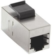 InLine RJ45 Buchse / Buchse Einsatz, SNAP-In, Cat.6 STP (74206M)