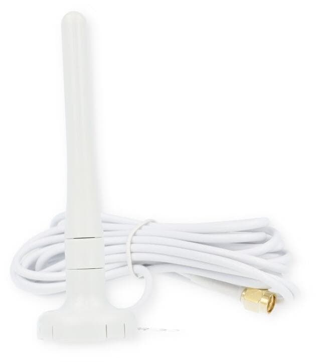 Eltako FA250-gw Funkantenne mit Magnetfuß und 250cm Kabel, grauweiß (30000553)