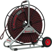 Runpotec Zugseil Polyester mit Haspel, 300 m (10122)