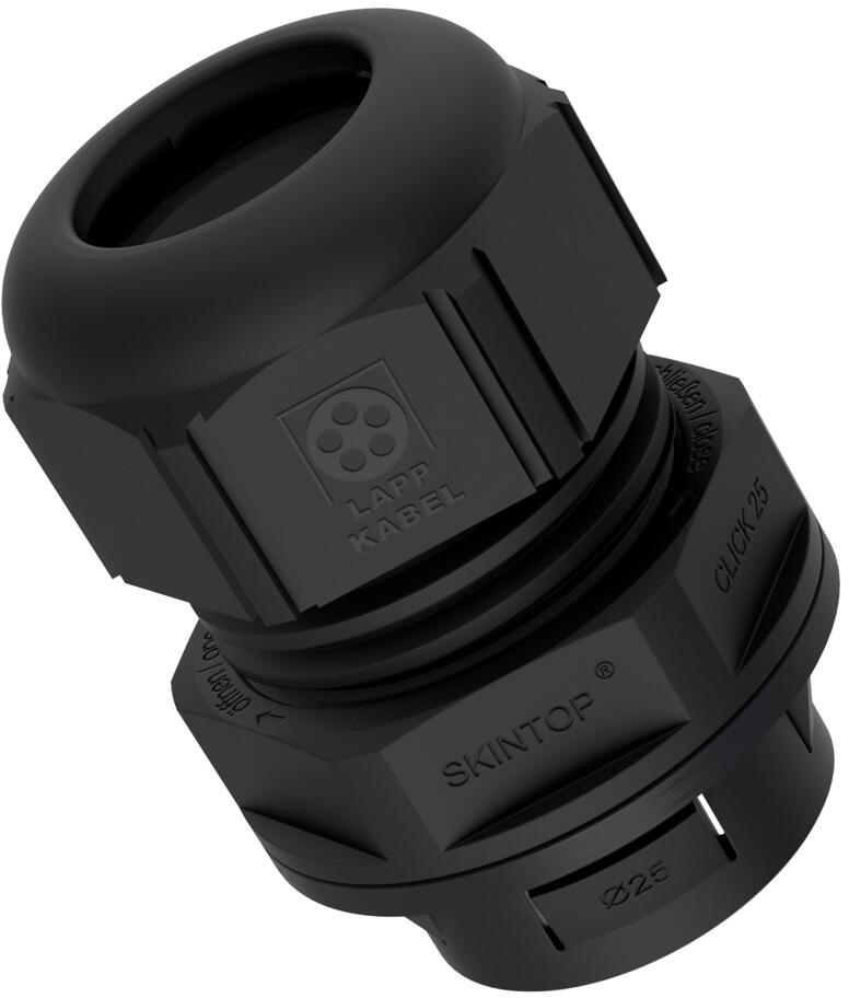 Lapp SKINTOP CLICK Verschraubung 3,5-7mm, M12, schwarz, 50 Stück (53112923)